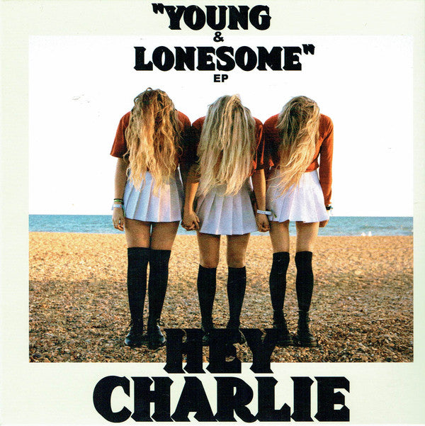 Hey Charlie : Young & Lonesome EP (7", EP, Red)